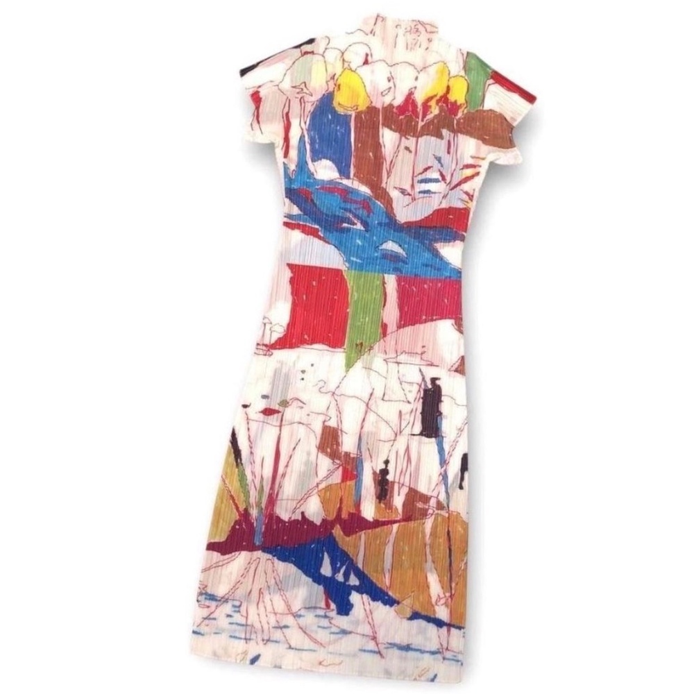 Issey Miyake pleats please dress